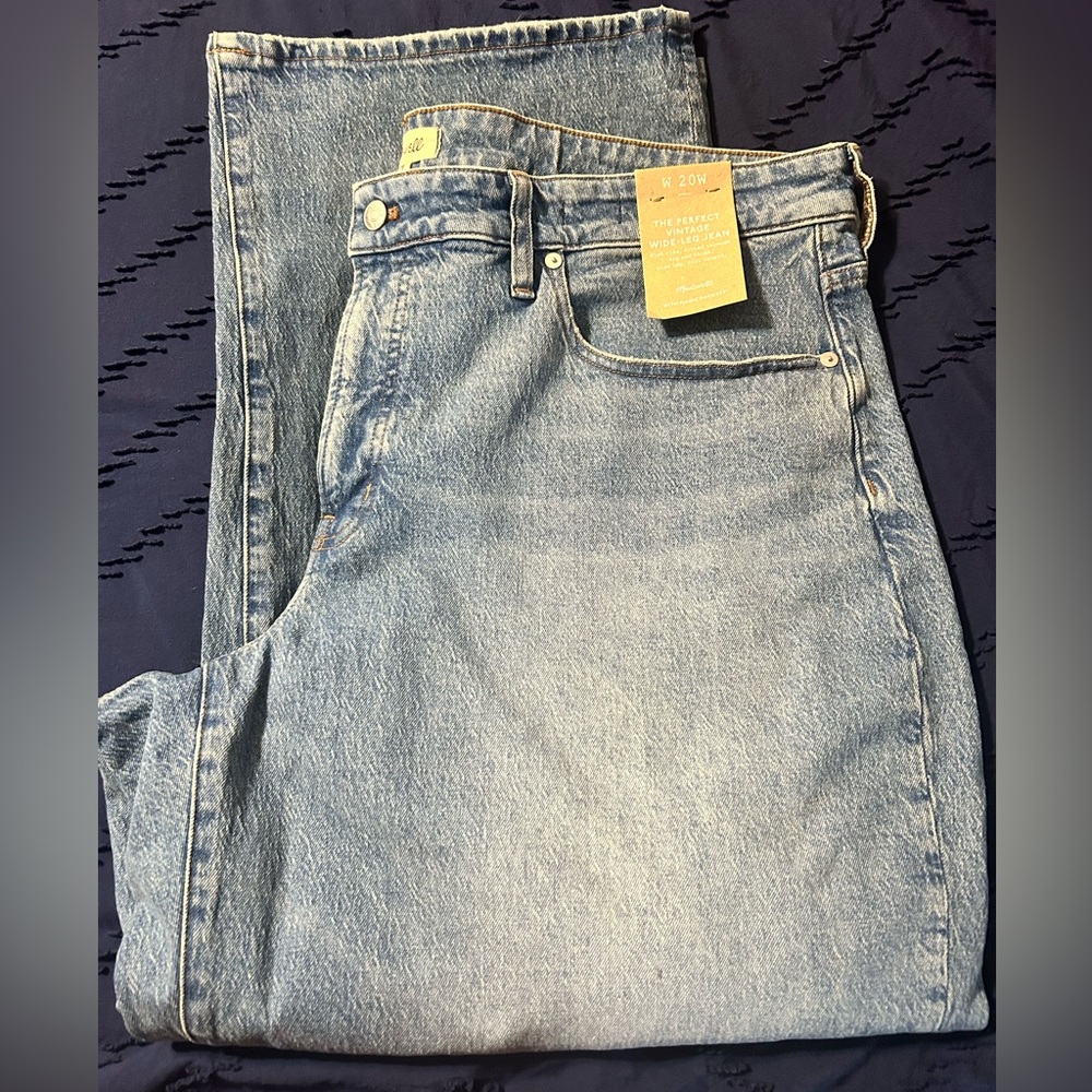NWT Madewell Vintage Wide Leg, size 20W